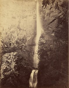Kaskaden, Multnomah Falls von Carleton Watkins