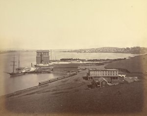 [Stadt Vallejo von Süd-Vallejo] von Carleton Watkins