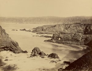 [Küstenansicht von Mendocino] von Carleton Watkins