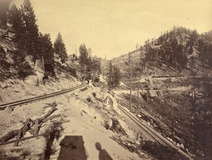 Blick auf den Lake Tahoe von Carleton Watkins