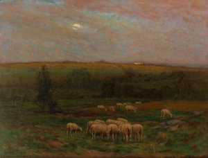 Abend nach einem Regenschauer von Carleton Wiggins
