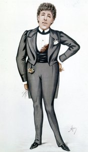Karikatur von Oscar Wilde (1854 - 1900) von Carlo Pellegrini (1839 - 1889) - in „Vanity Fair“ am 24. Mai von Carlo Pellegrini
