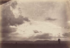 Wolkenstudie, Römische Campagna, ca. 1860