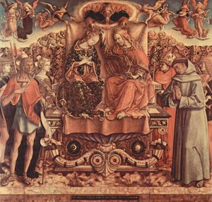 Krönung der Jungfrau von Carlo Crivelli