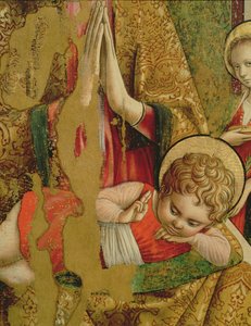 Madonna mit Kind (Detail) von Carlo Crivelli