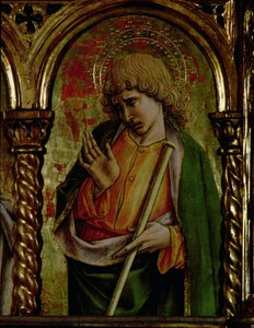 Heiliger Jakobus der Jüngere (Detail) von Carlo Crivelli