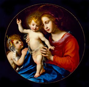 Madonna mit Kind und Johannes dem Täufer, ca. 1636