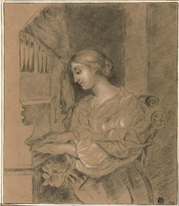 Heilige Cäcilia von Carlo Dolci