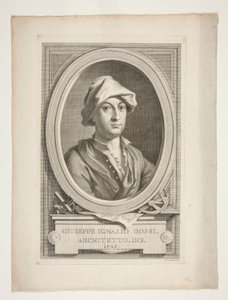 Porträt von Giuseppe Ignazio Rossi von Carlo Gregori