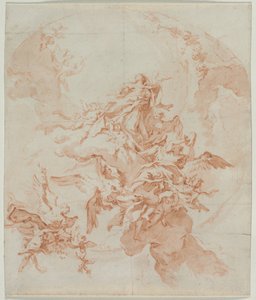 Mariä Himmelfahrt, ca. 1754 von Carlo Innocenzo Carlone