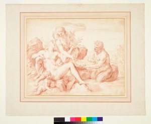 Ein Triton bringt Geschenke für Venus von Carlo Maratta or Maratti