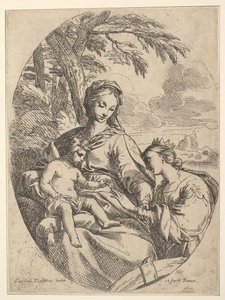 Die Hochzeit der Heiligen Katharina von Carlo Maratta or Maratti