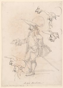 Karikaturen, ca. 1725–75