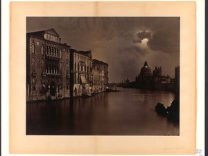 [Nachtansicht des Canal Grande, Venedig] von Carlo Naya