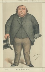 Arthur Orton, der behauptet, Sir Roger Tichborne zu sein