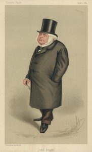 Mr John Bright von Carlo Pellegrini
