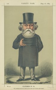 Der ehrenwerte A.H. Layard von Carlo Pellegrini