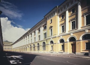 Architekt Rossi Straße in Sankt Petersburg, 1828-1832