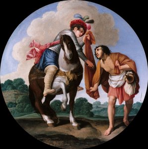 Heiliger Martin und ein Bettler, ca. 1608-1610