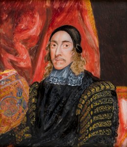 Porträt von Sir Orlando, Der Lord Keeper of the Great Seal (1606-1674), ca. 1816-39