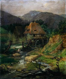 Mühle bei Doernberg von Caroline von der Embde