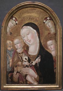 Jungfrau und Kind mit dem heiligen Hieronymus und der heiligen Katharina von Alexandria