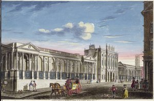 Bank of England, Threadneedle Street, Gravur von Bowles und Carver von Carrington Bowles and Samuel Carver