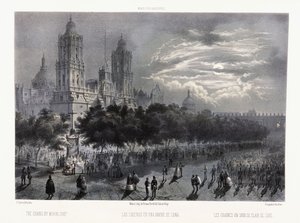 Die Ketten im Mondlicht, ca. 1855-6 von Casimiro Castro