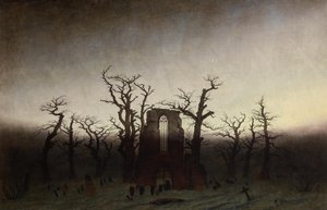 Abtei im Eichwald von Caspar David Friedrich