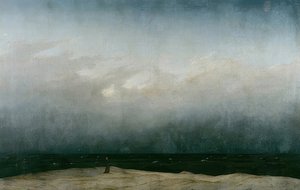 Der Mönch am Meer von Caspar David Friedrich