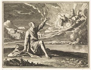 Himmelfahrt des Elija von Caspar Luyken