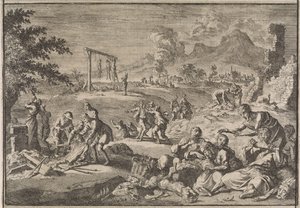 Die Hungersnot in Deutschland, 1637, 1701