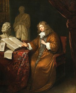 Porträt des Sammlers Abraham van Lennep von Caspar Netscher
