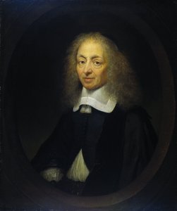 Porträt von Constantijn Huygens von Caspar Netscher