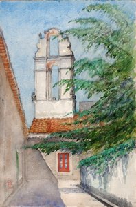 Glockenturm, Hotel San Dominico Altes Kloster, Taormina, Sizilien, 1933