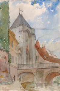Brücke bei Moret, Frankreich