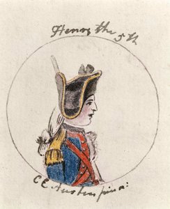 Heinrich V., um 1790 von Cassandra Austen