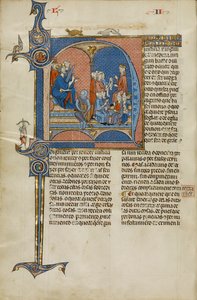 Seite aus einem Manuskript des Vidal Mayor von Vidal Canellas, kopiert von Michael Lupi de Candiu, ca. 1290-1310 von Catalan School