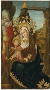Die Jungfrau von Montserrat, ca. 1530-40 von Catalan School