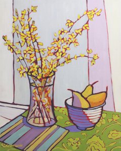 Forsythien sammeln, 2023 von Catherine J Martzloff