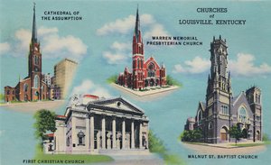 Kirchen von Louisville, Kentucky, 1942