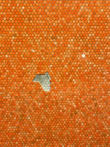 Komposition - Mosaik, 2022 von Cécile Jamet