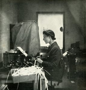 Code- und Chiffrenoffizier, ca. 1943