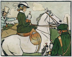 Alte englische Sportarten und Spiele: Falknerei