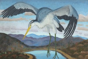 Reiher von Cedric Morris