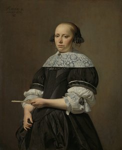 Porträt von Elisabeth van Kessel, 1671
