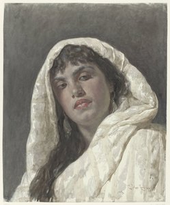 Büste einer orientalischen Frau
