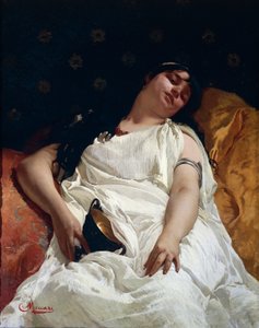 Bacchantin von Cesare Maccari
