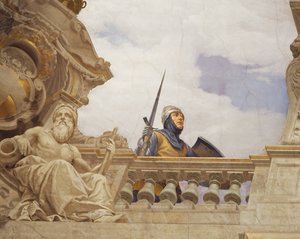 Detail aus Allegorie Italiens (Detail)