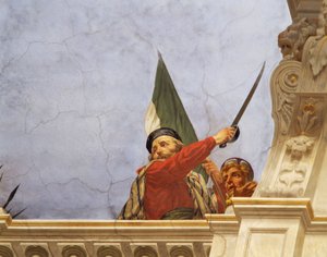 Detail (Allegorie Italiens) von Cesare Mariani